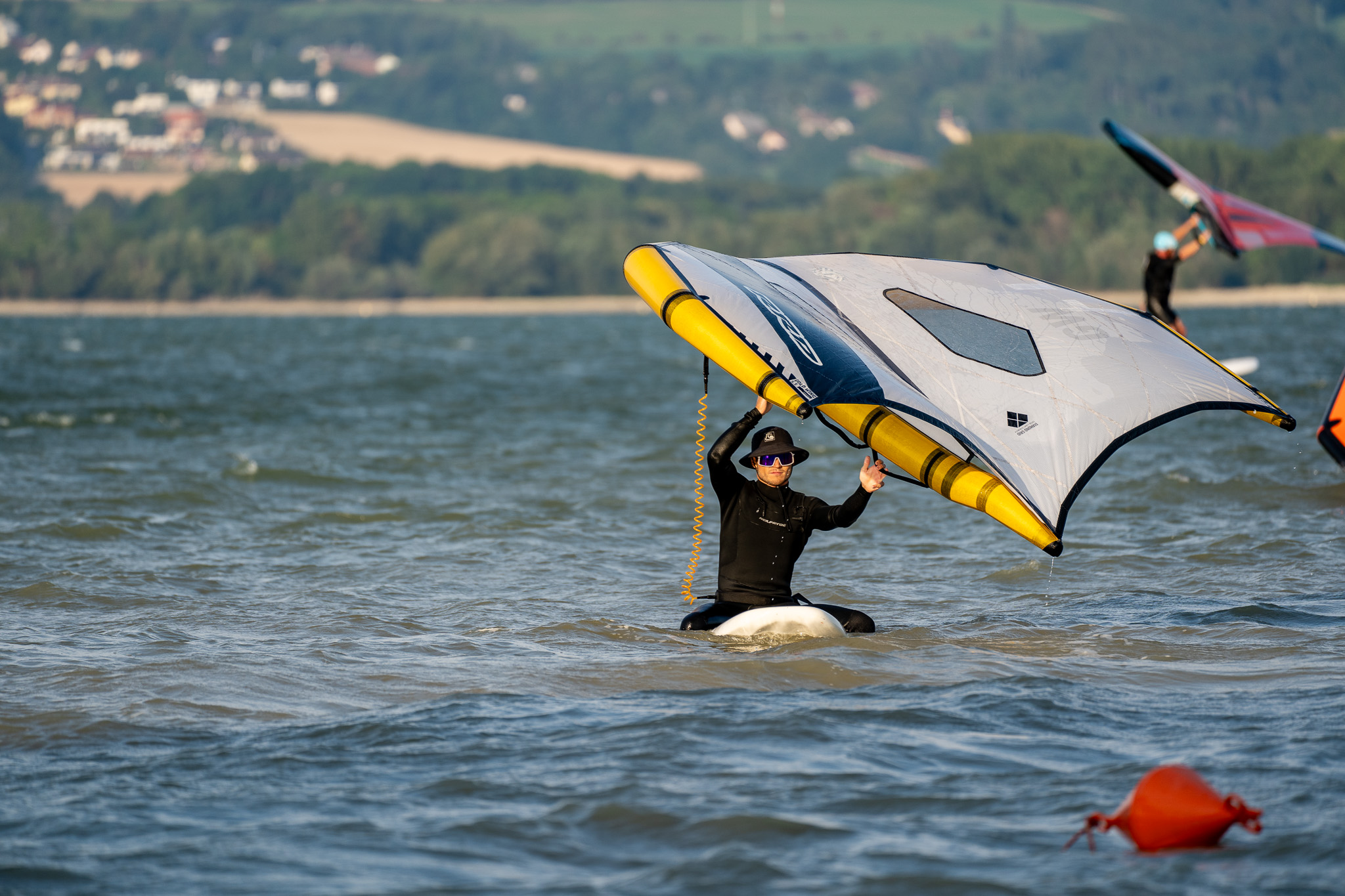 wingfoiling kurz berzdorfer see 1 plachta wing